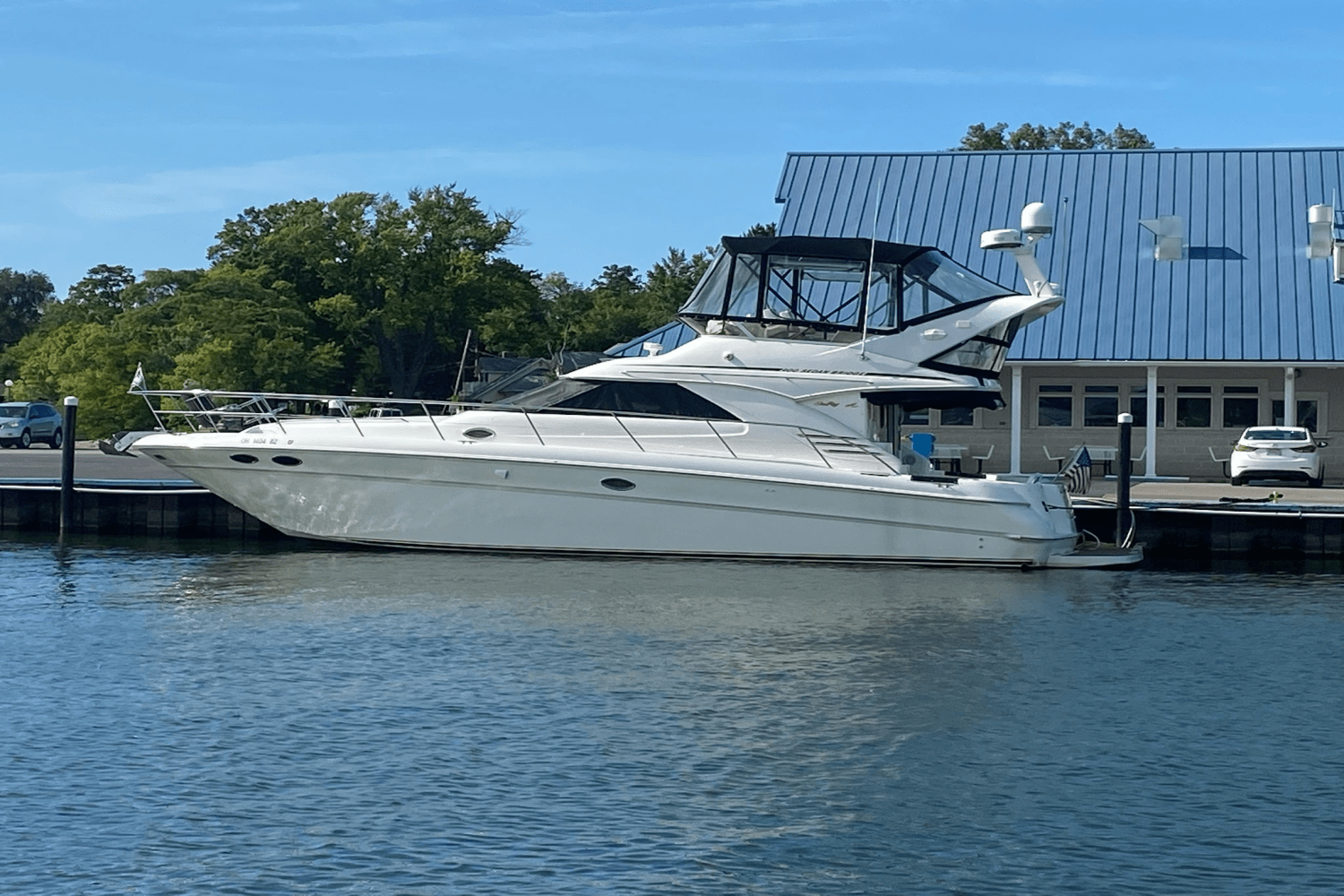 Slide: The Image of Sea Ray 400 SEDANBRIDGE 1997 - 0