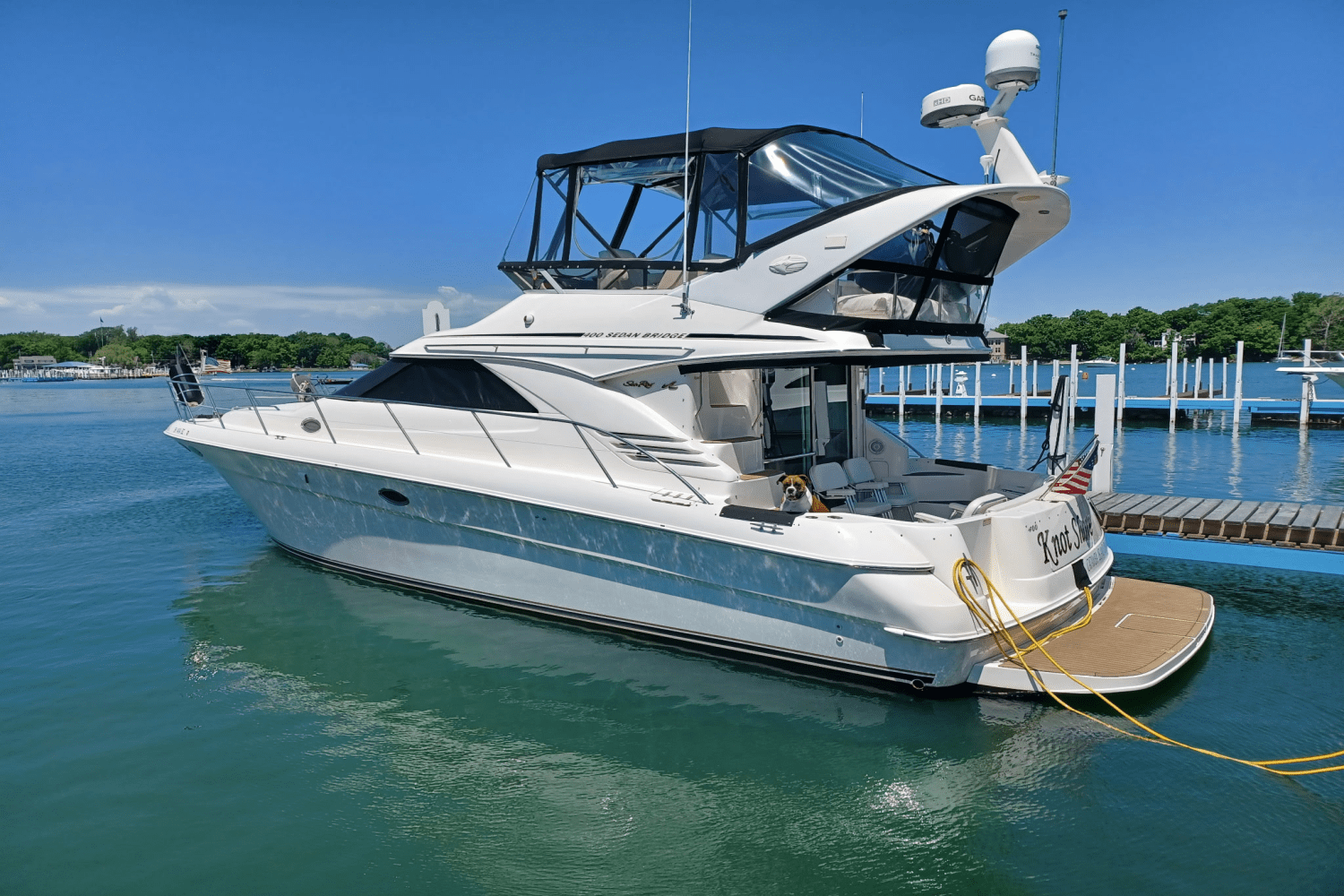 Slide: The Image of Sea Ray 400 SEDANBRIDGE 1997 - 1