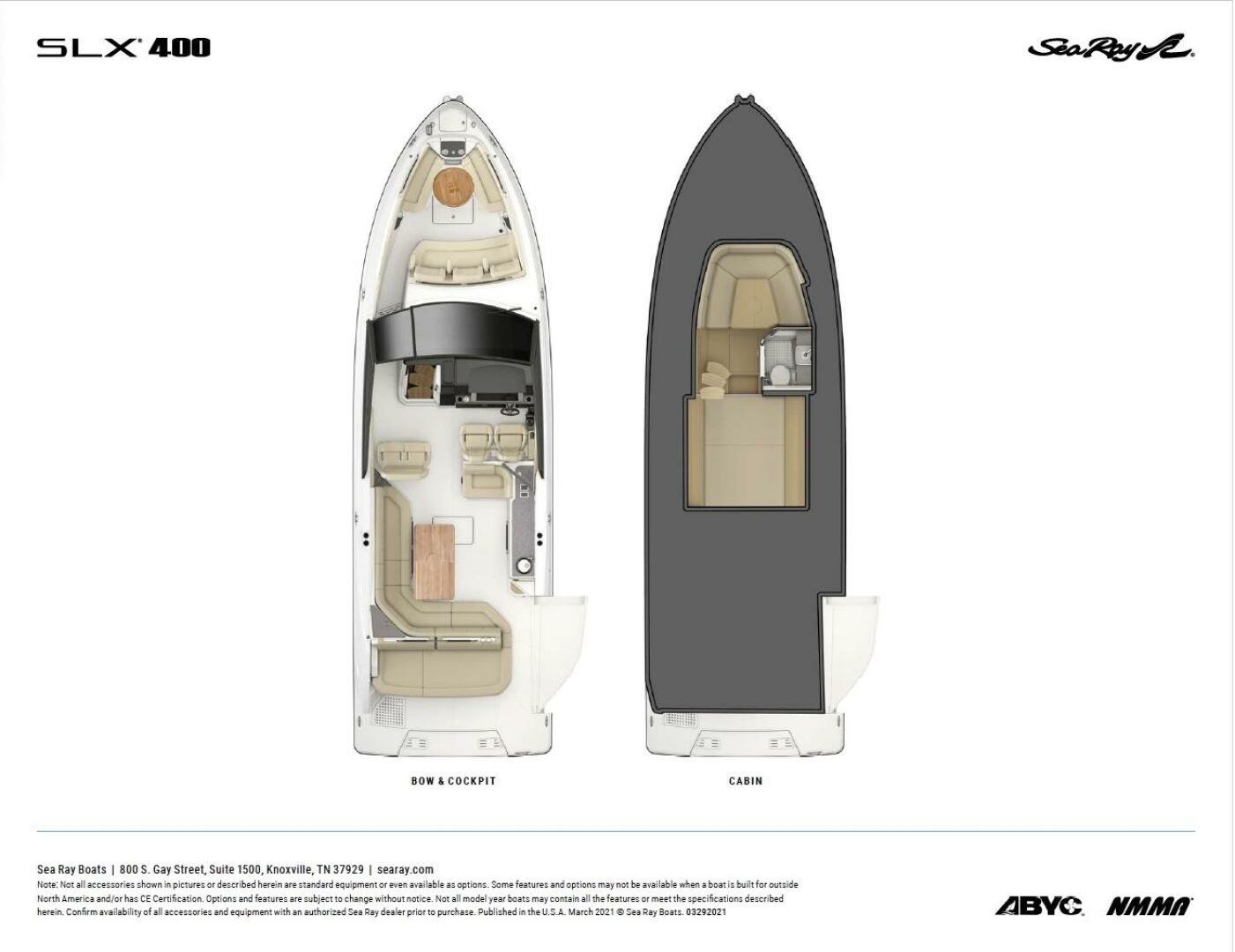Slide: The Image of Sea Ray 400 SLX 2021 - 39