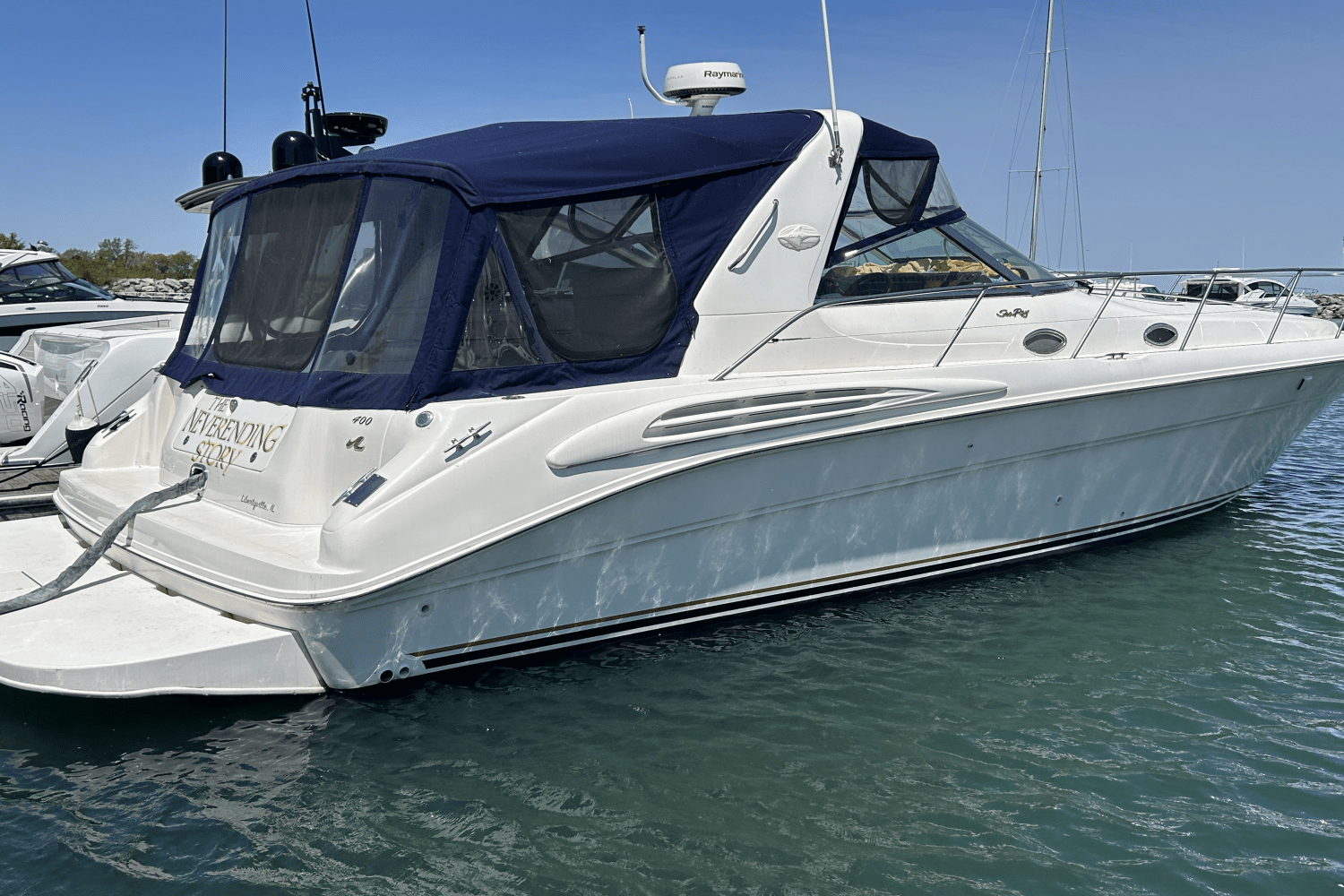 Slide: The Image of Sea Ray 400 SUNDANCER 1998 - 0
