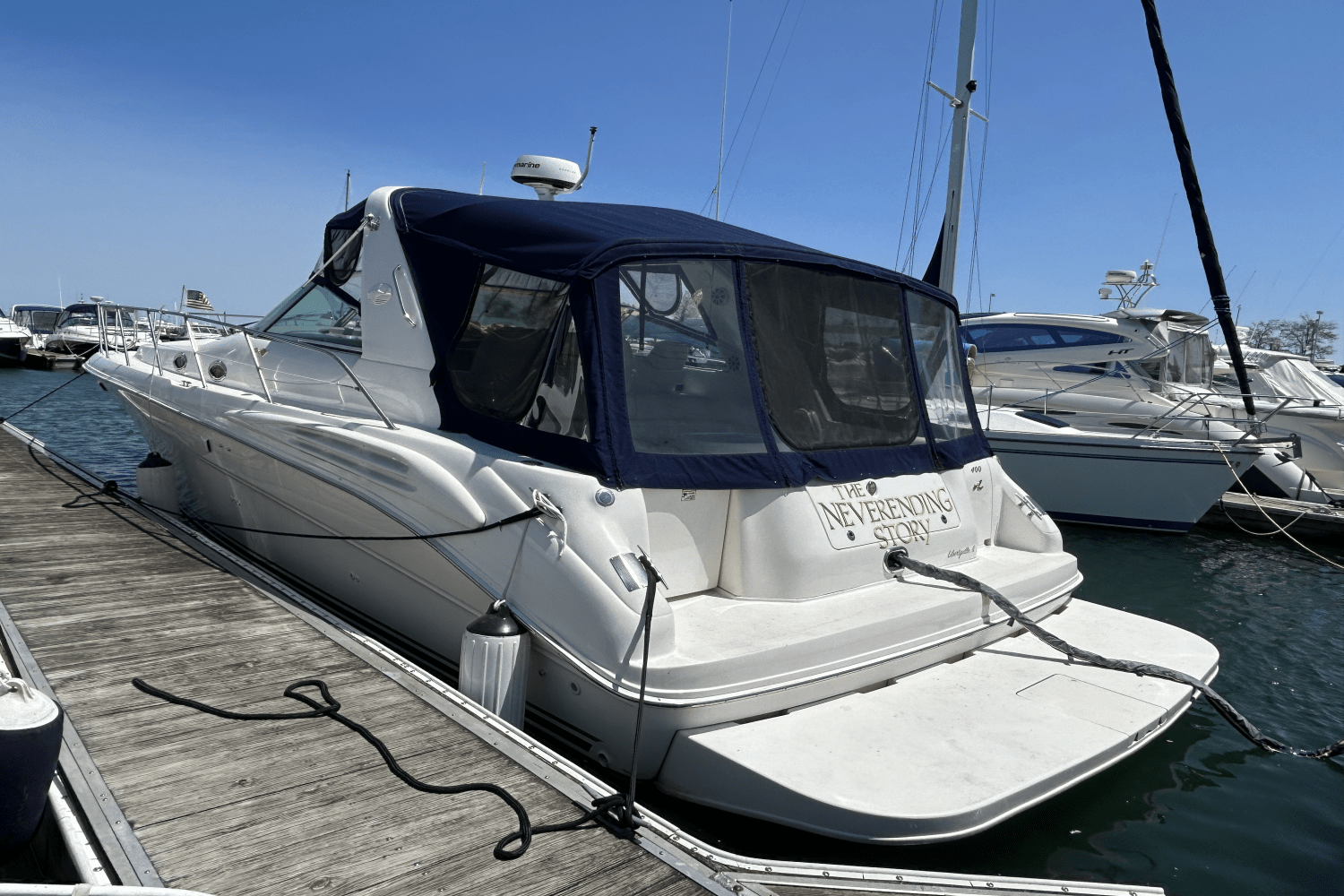 Slide: The Image of Sea Ray 400 SUNDANCER 1998 - 3