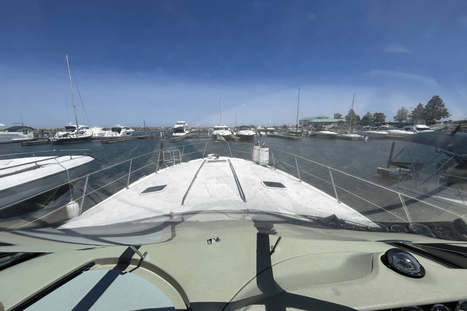 Slide: The Image of Sea Ray 400 SUNDANCER 1998 - 8