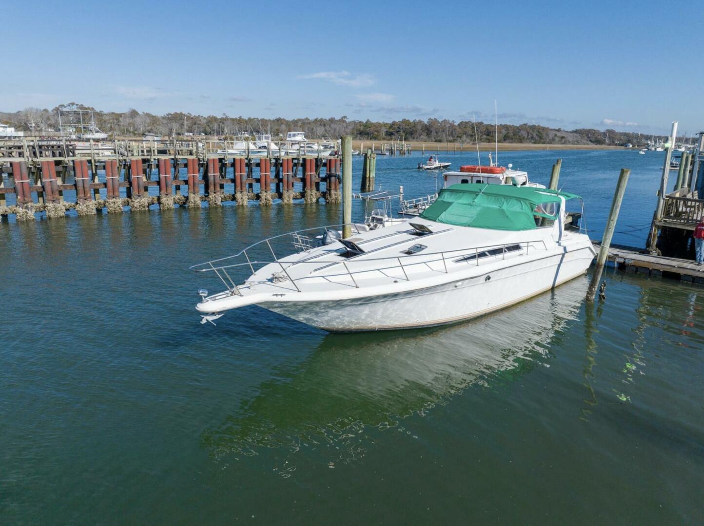 Slide: The Image of Sea Ray 420 Sundancer 1990 - 4869008