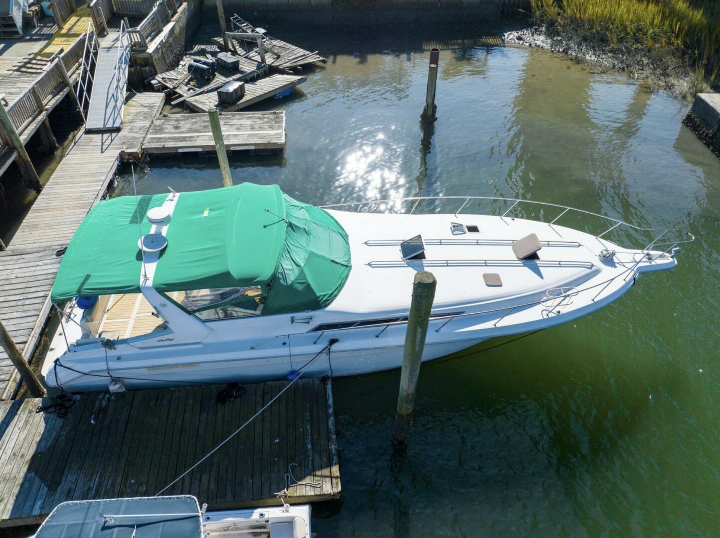 Slide: The Image of Sea Ray 420 Sundancer 1990 - 4869012