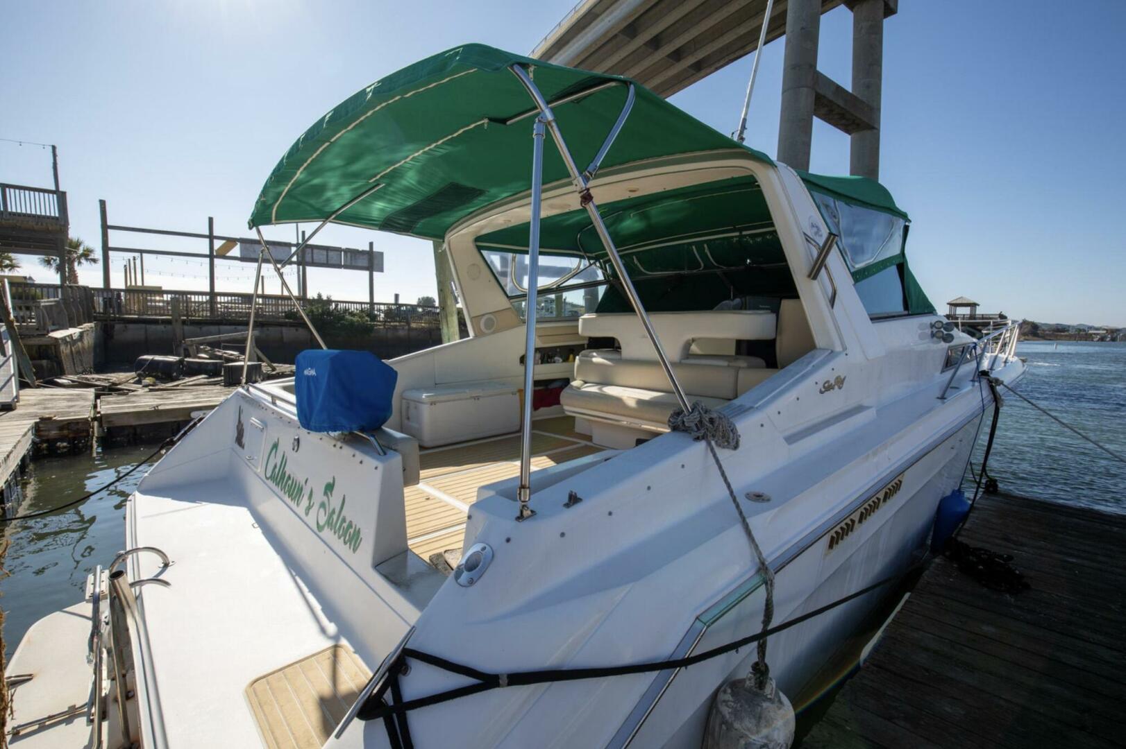 Slide: The Image of Sea Ray 420 Sundancer 1990 - 4869017