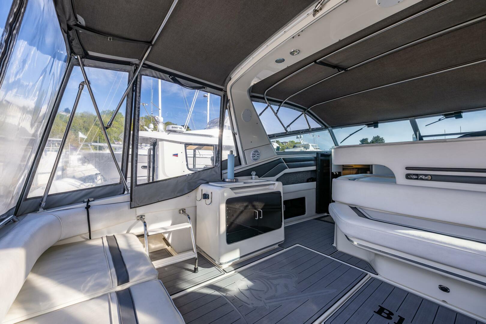 Slide: The Image of Sea Ray 420 Sundancer 1991 - 5239489