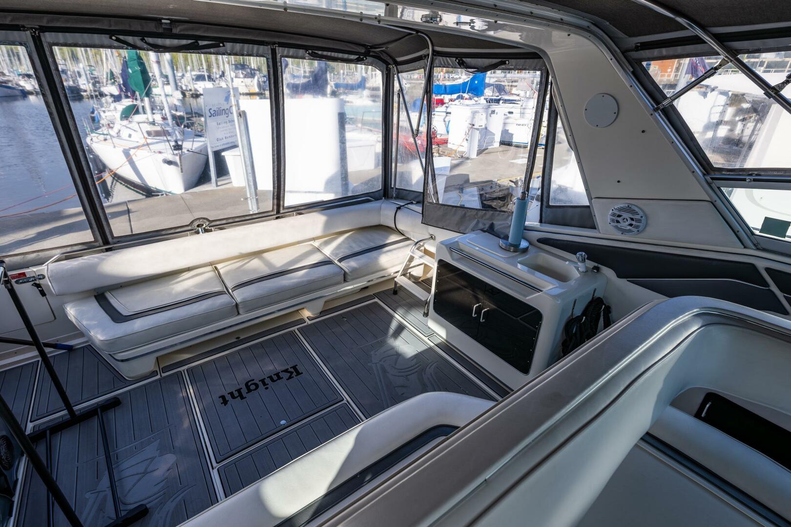Slide: The Image of Sea Ray 420 Sundancer 1991 - 5239487