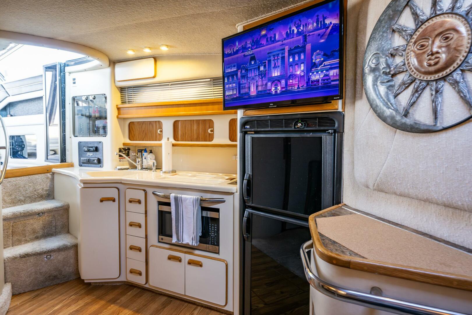 Slide: The Image of Sea Ray 420 Sundancer 1991 - 5239493