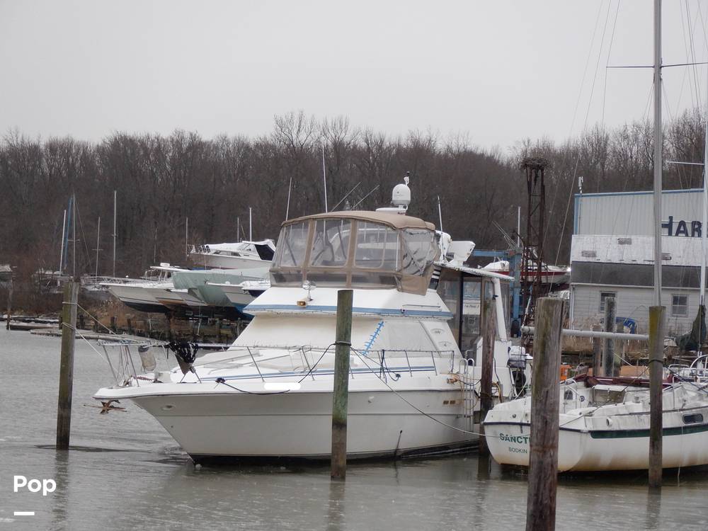 Slide: The Image of Sea Ray 440 Aft Cabin 1989 - 9950146