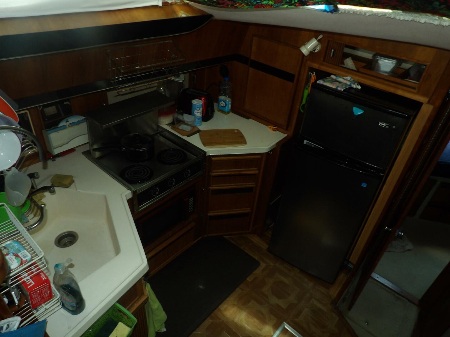 Slide: The Image of Sea Ray 440 Aft Cabin 1989 - 4578672