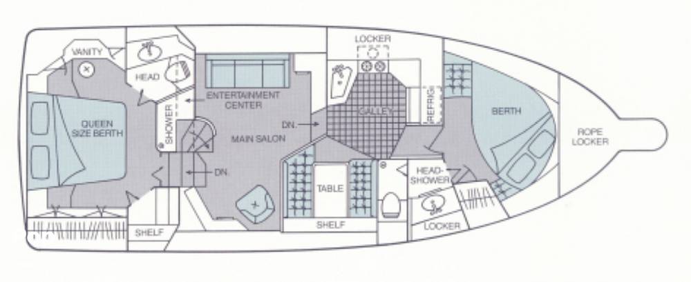 Slide: The Image of 1989 SEA RAY 440 AC Brochure - 9861685