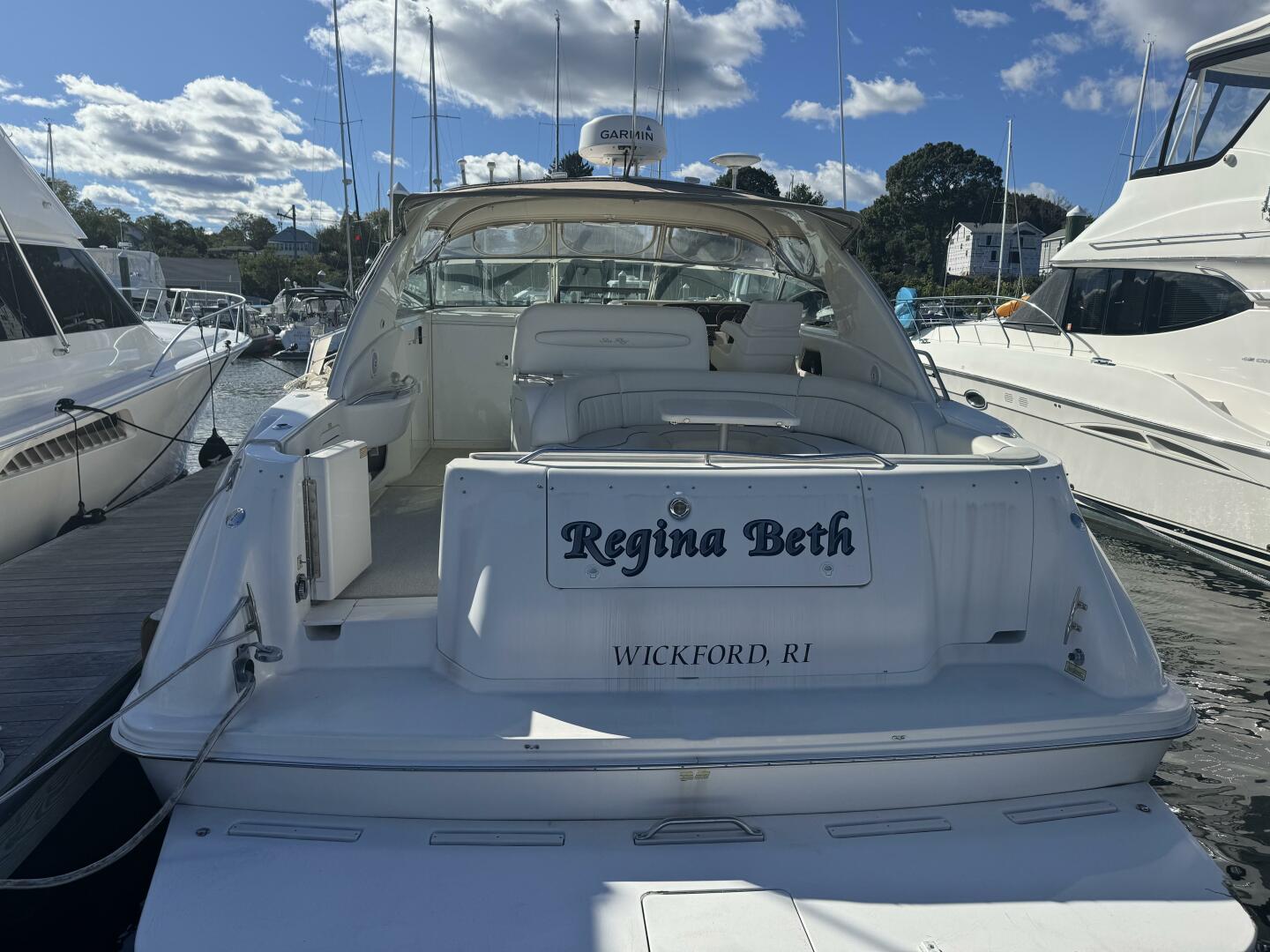 Slide: The Image of Sea Ray 450 Sundancer 1997 - 4732904