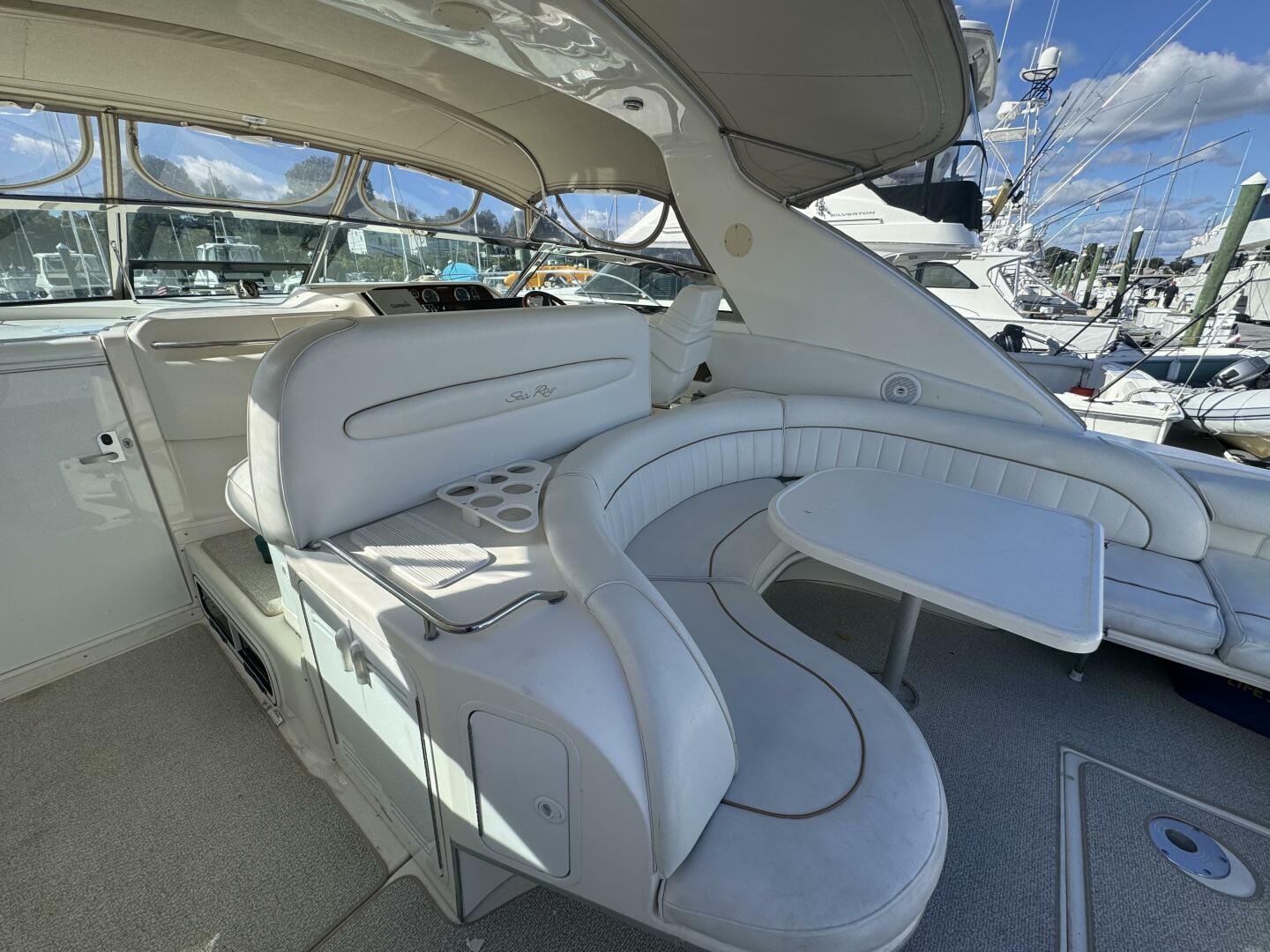 Slide: The Image of Sea Ray 450 Sundancer 1997 - 4732907