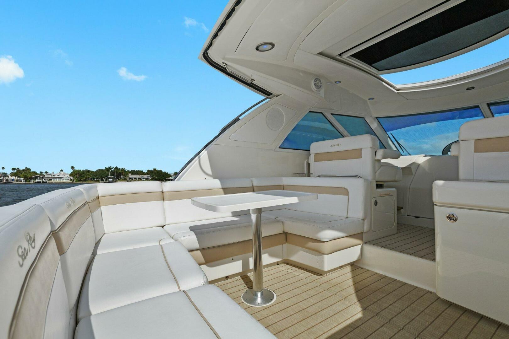 Slide: The Image of 2010 45 Sea Ray Sundancer - Cockpit - 4642261