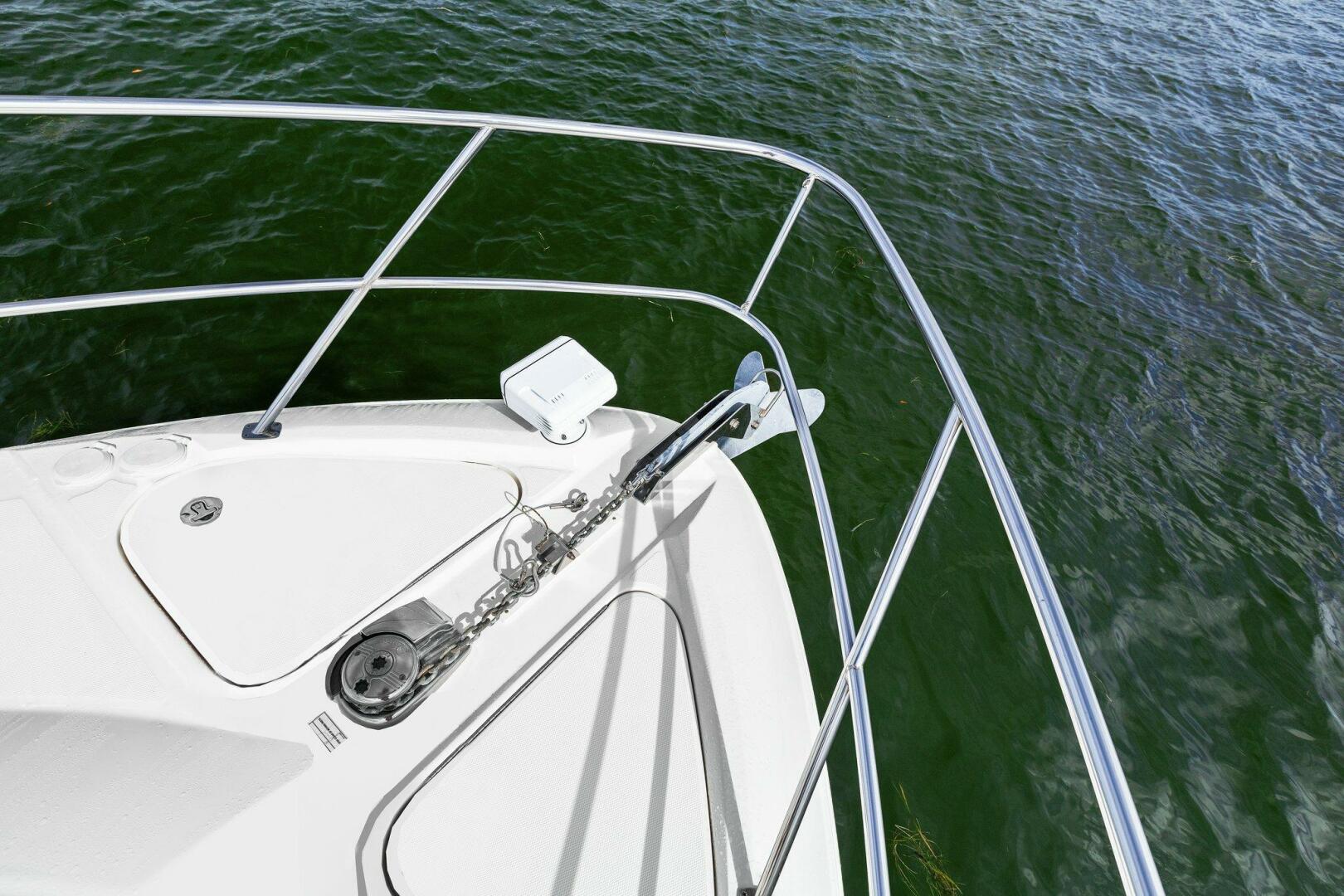 Slide: The Image of 2010 45 Sea Ray Sundancer - Foredeck Anchor System - 4642278