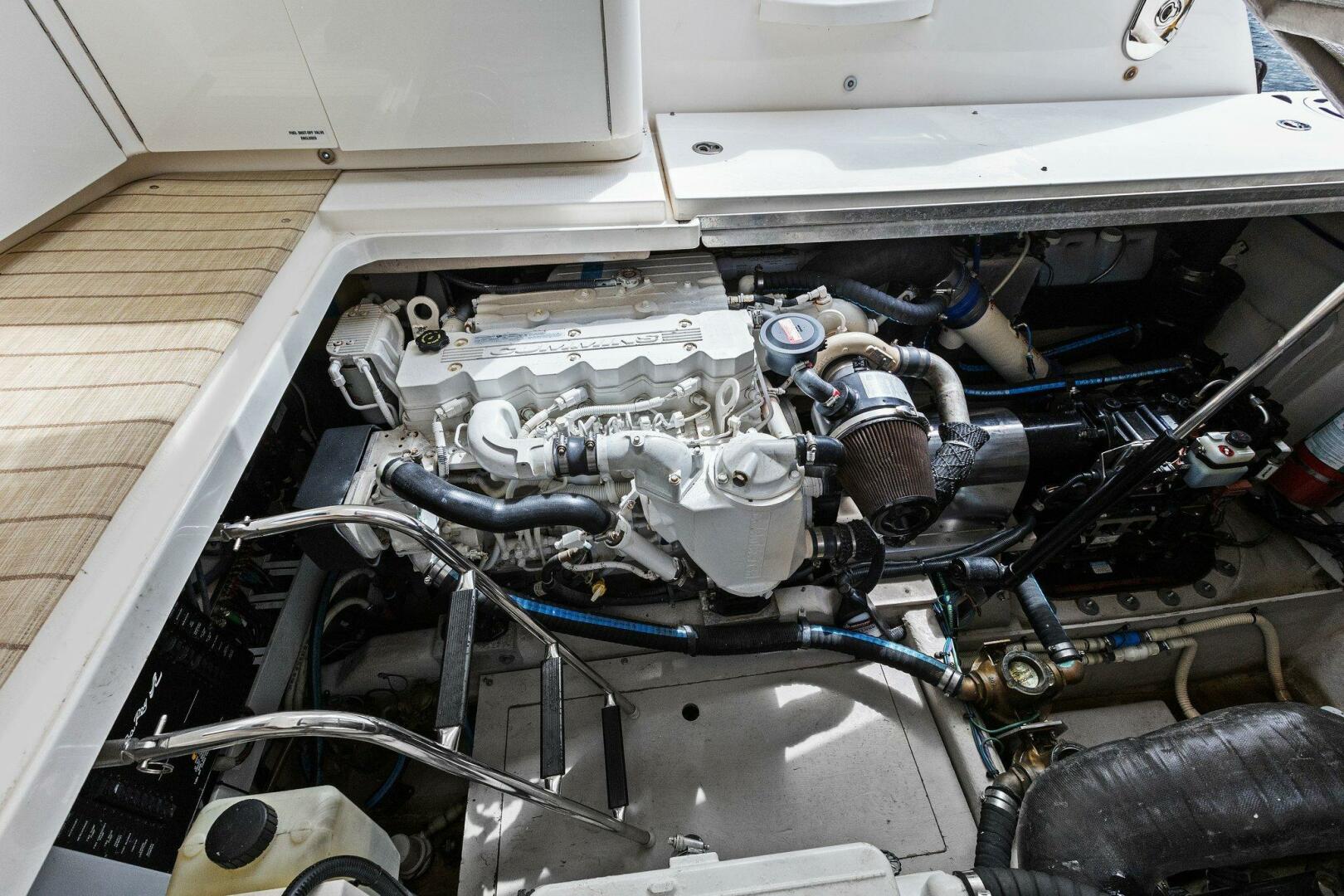 Slide: The Image of 2010 45 Sea Ray Sundancer - Engine Room - 4642282
