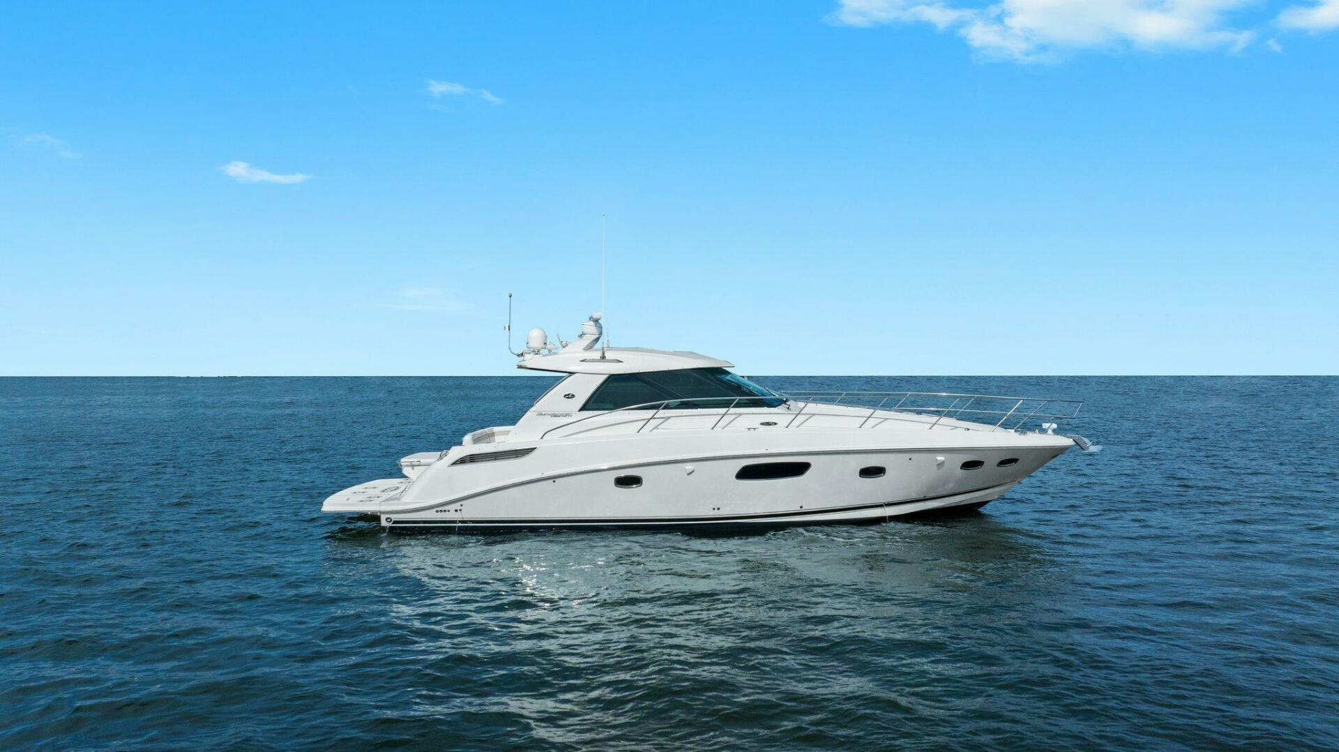 Slide: The Image of 2010 45 Sea Ray Sundancer - Profile - 4642284