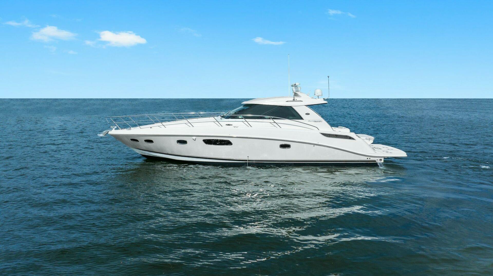Slide: The Image of 2010 45 Sea Ray Sundancer - Profile - 4642289