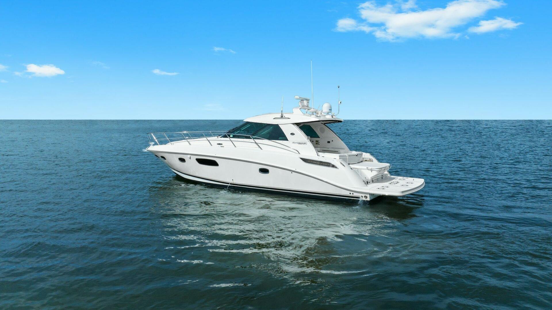 Slide: The Image of 2010 45 Sea Ray Sundancer - Profile - 4642290