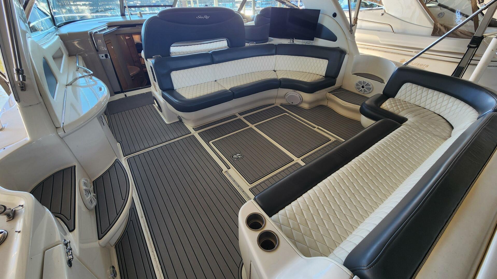Slide: The Image of 2000 Sea Ray 460 Sundancer Mona Lisa - 4826616