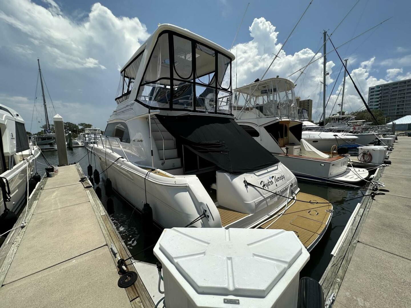Slide: The Image of Sea Ray 480 Sedan Bridge 1998 - 1