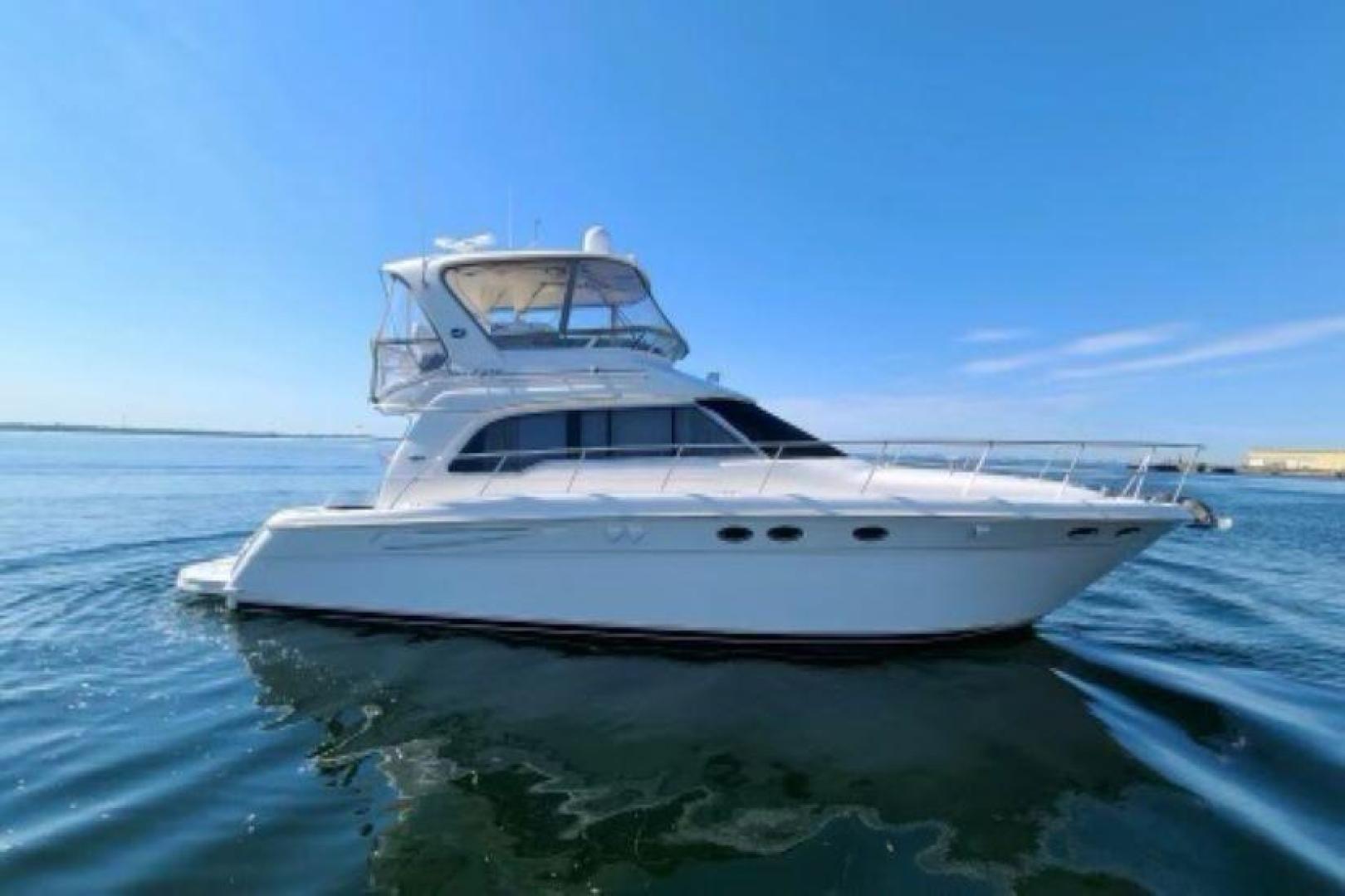 Slide: The Image of 2001 48' Sea Ray 480 Tops Off Profile 1 - 0