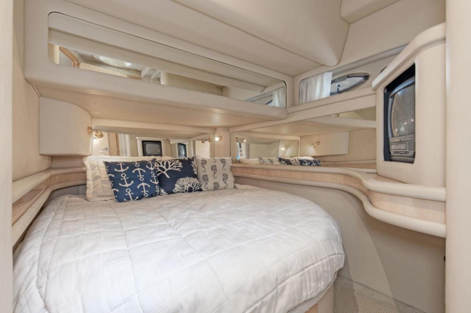 Slide: The Image of 2001 48' Sea Ray 480 Tops Off Guest Stateroom (1) - 3