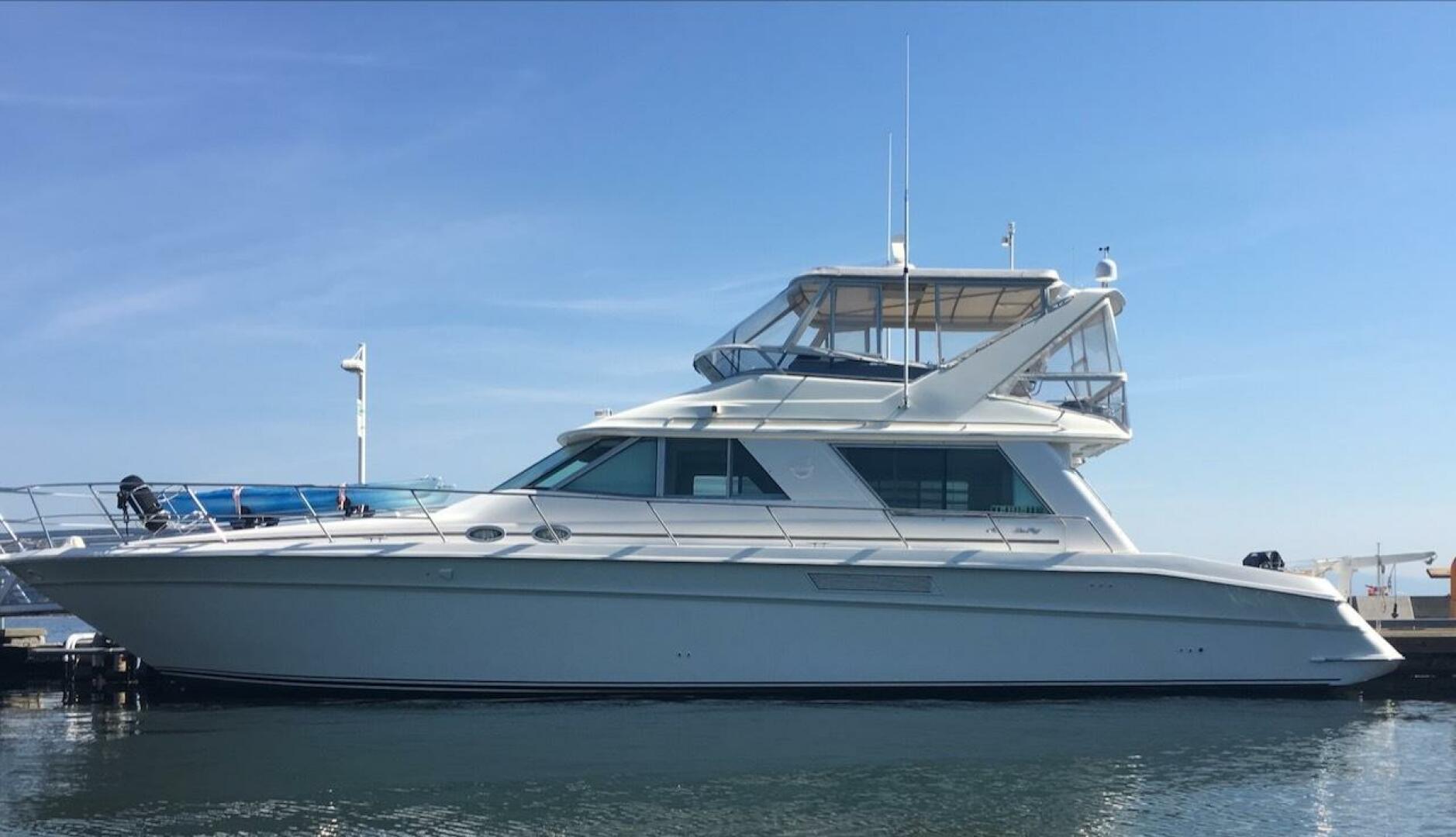 Slide: The Image of Sea Ray 550 Sedan Bridge 1993 - 5507039