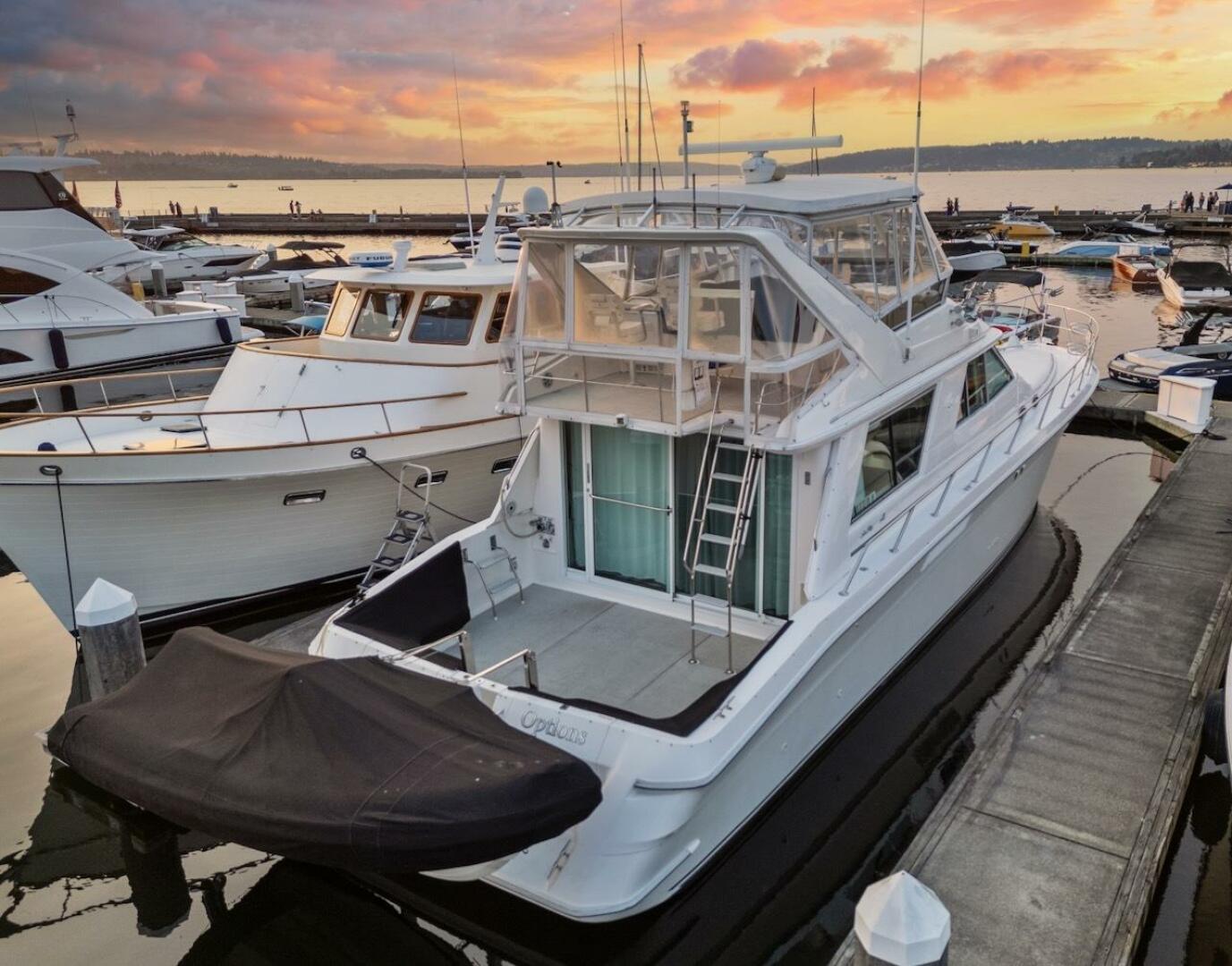 Slide: The Image of Sea Ray 550 Sedan Bridge 1993 - 5507041