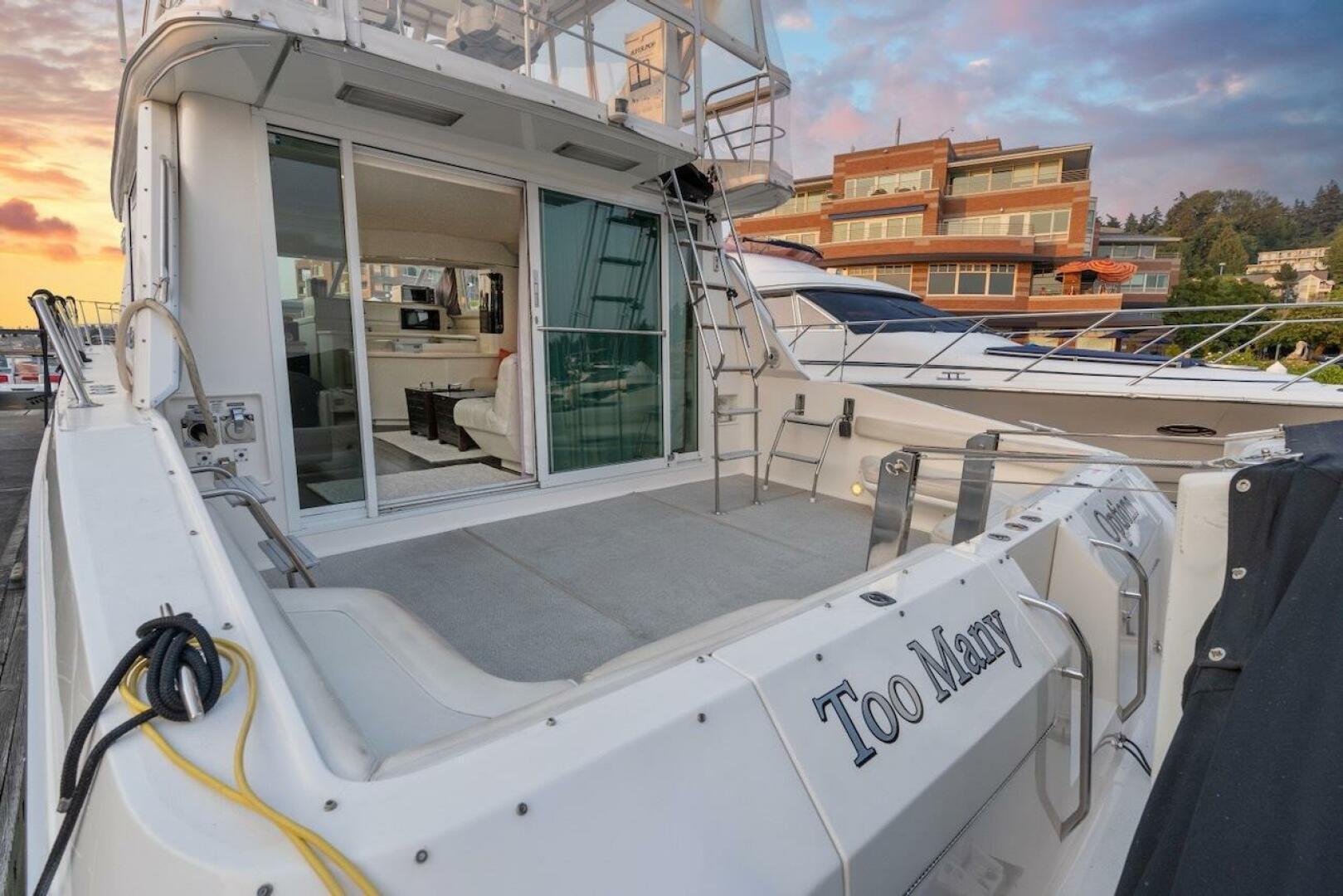 Slide: The Image of Sea Ray 550 Sedan Bridge 1993 - 5507051