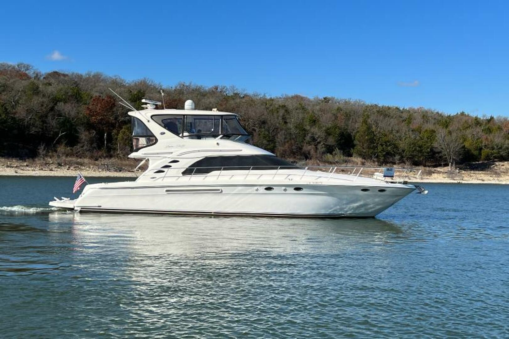 Slide: The Image of 2001 Sea Ray 56 Sedan Bridge Moderation - 3733856