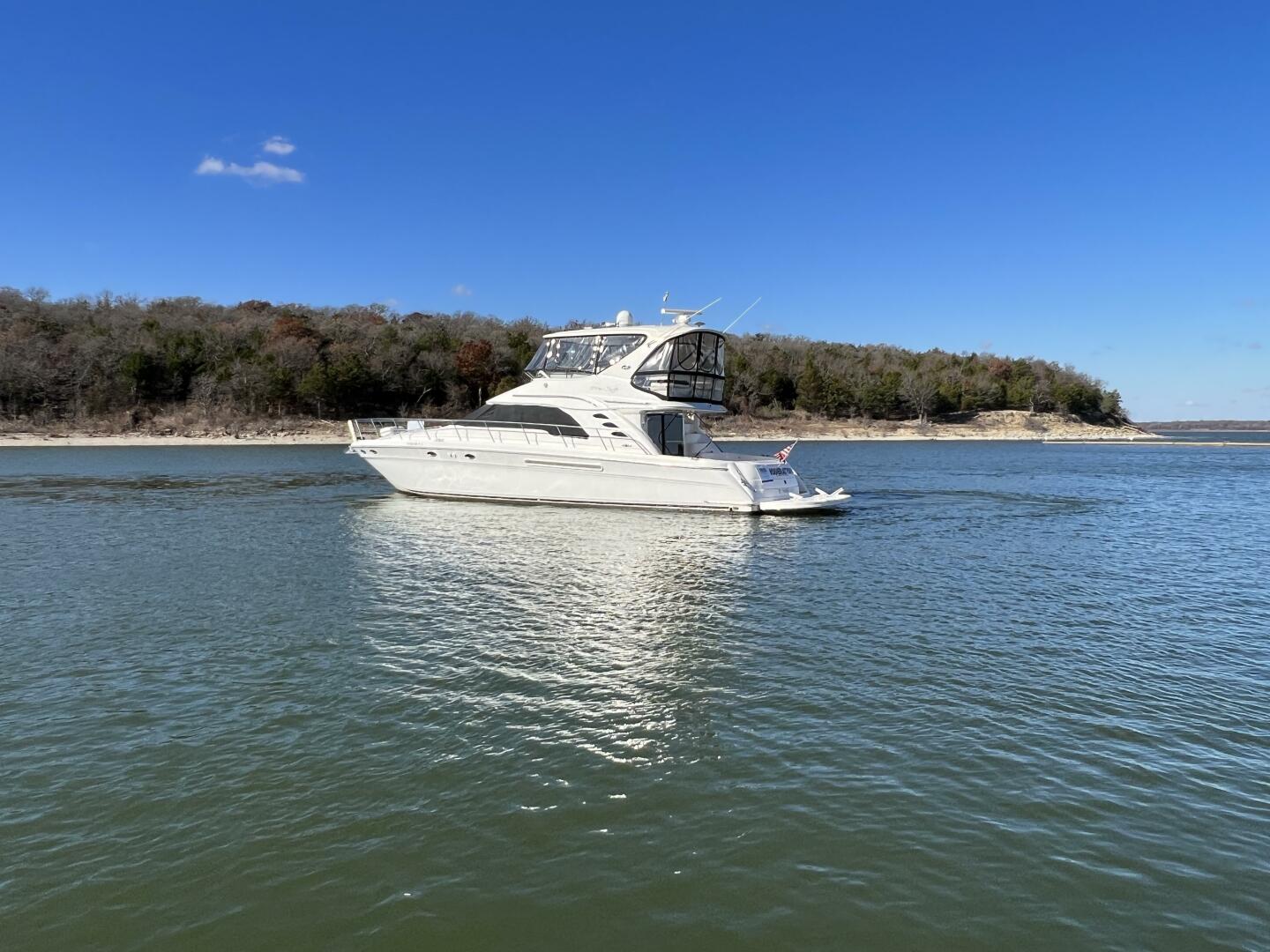 Slide: The Image of 2001 Sea Ray 56 Sedan Bridge Moderation - 3733929