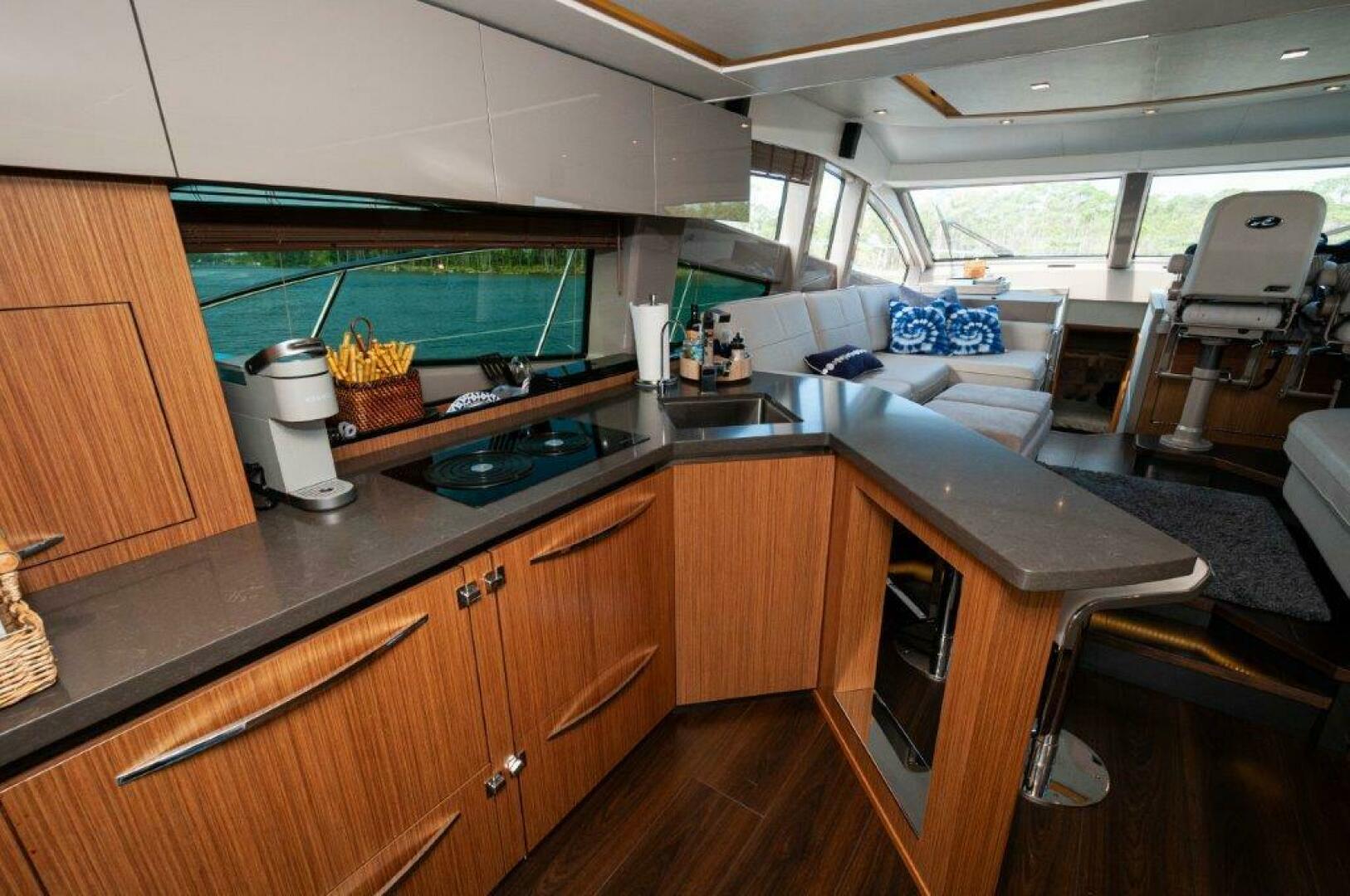 Slide: The Image of 2018 Sea Ray L550 Flybridge-Galley 3 - 5182295
