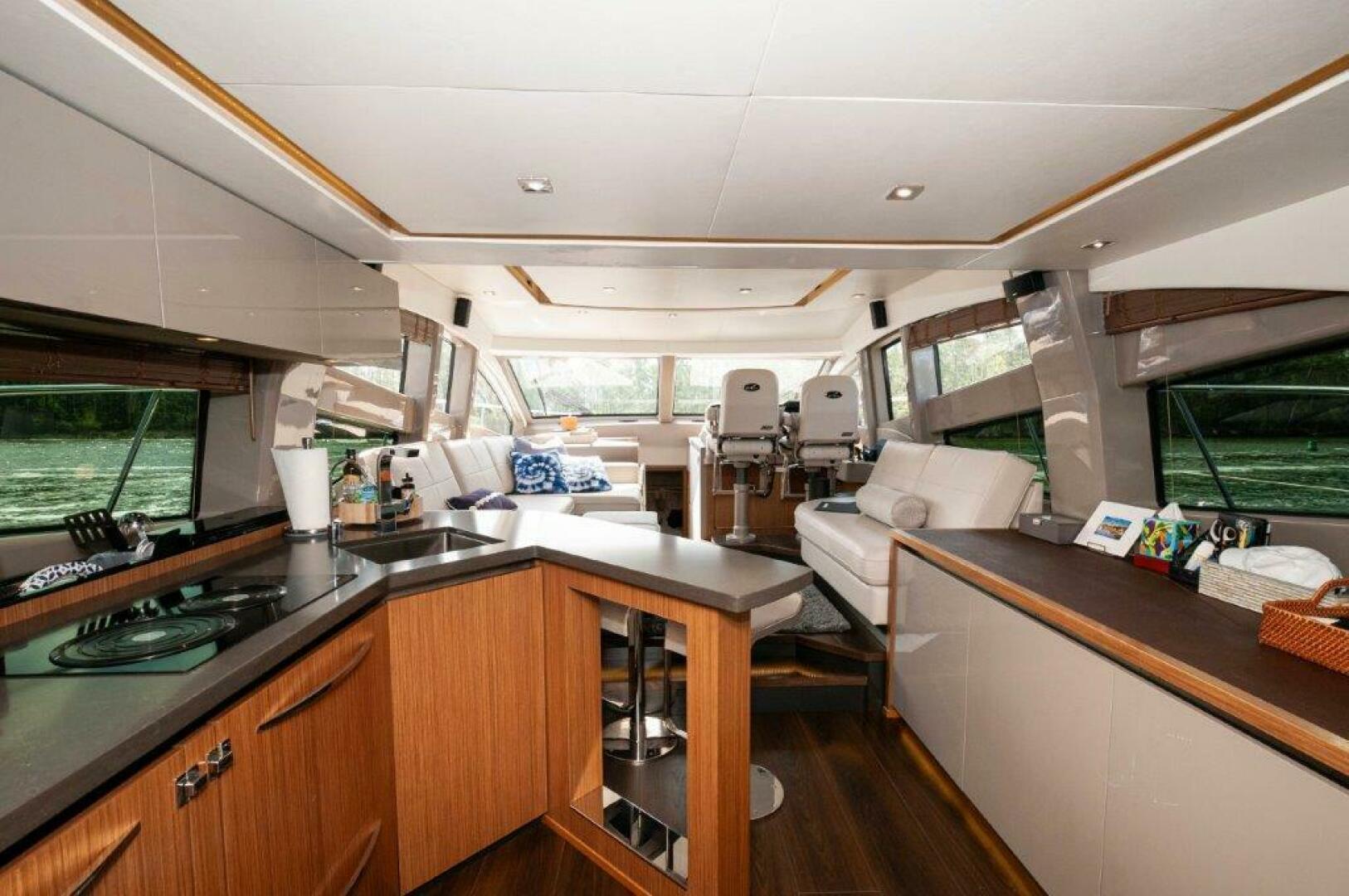 Slide: The Image of 2018 Sea Ray L550 Flybridge-Salon 4 - 5182313