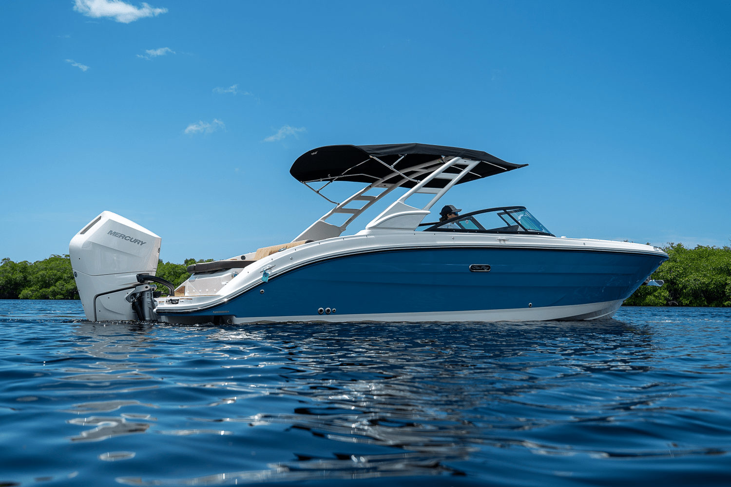Slide: The Image of Sea Ray SDX 270 Outboard 2025 - 26