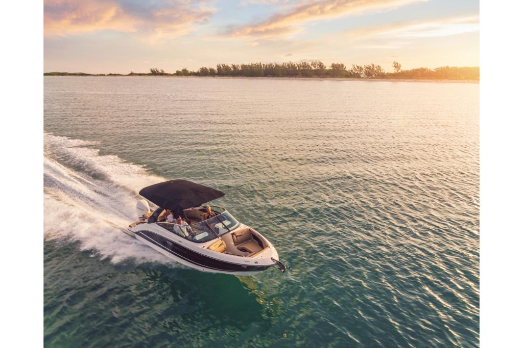 Slide: The Image of Sea Ray SLX 260 Outboard 2024 - 26