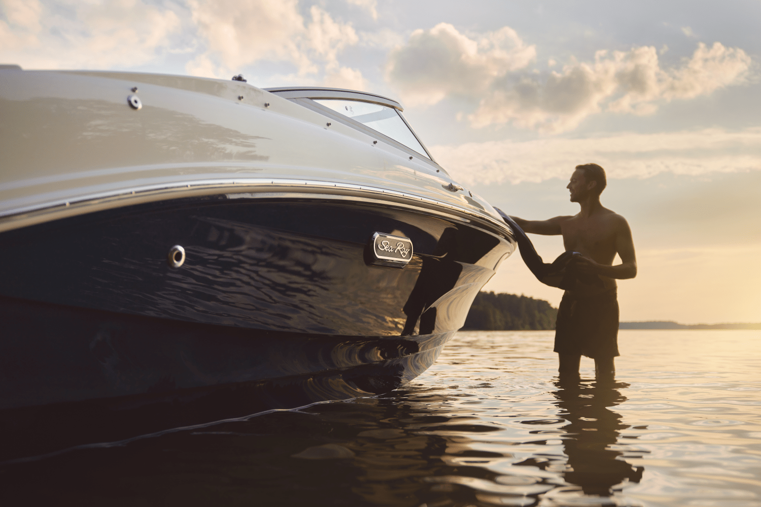 Slide: The Image of Sea Ray SPX 190 Outboard 2025 - 39
