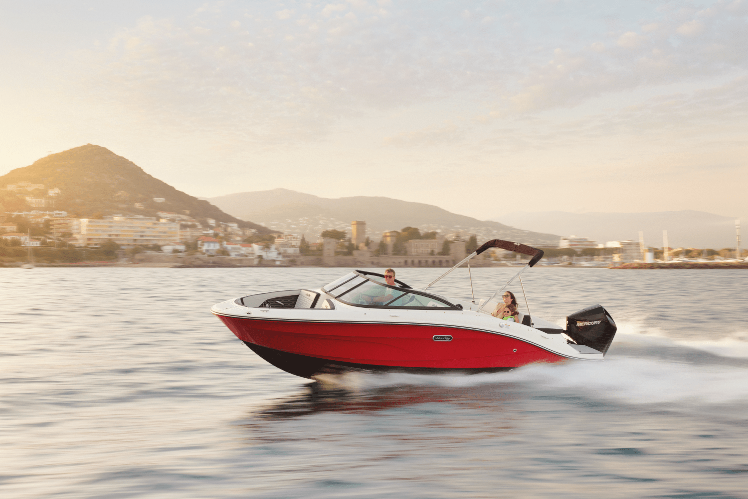 Slide: The Image of Sea Ray SPX 210 Outboard 2024 - 2