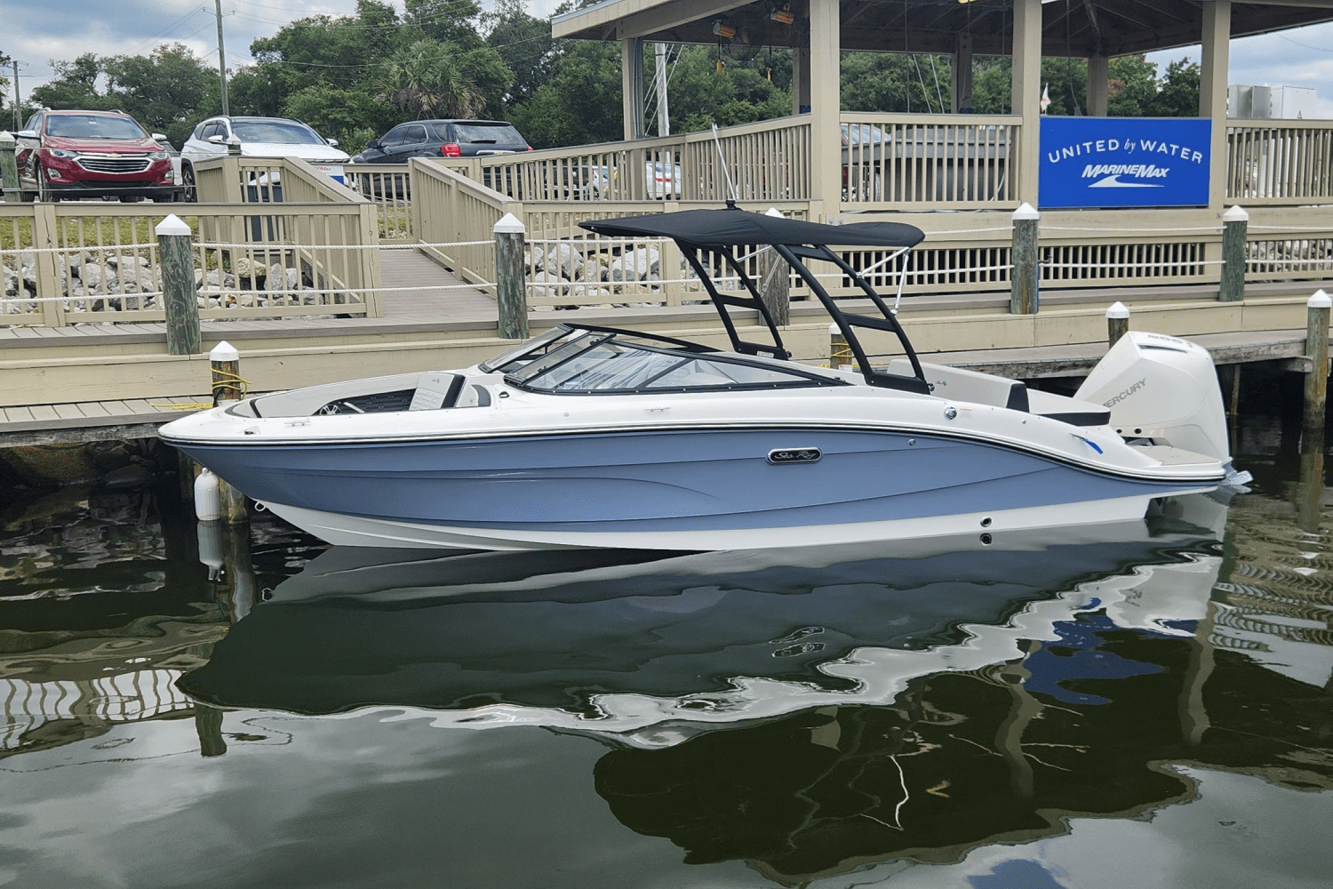 Slide: The Image of Sea Ray SPX 210 Outboard 2025 - 0