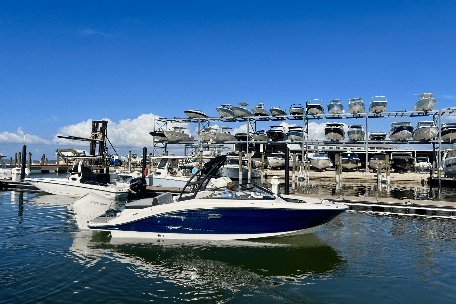 Slide: The Image of Sea Ray SPX 210 Outboard 2025 - 1