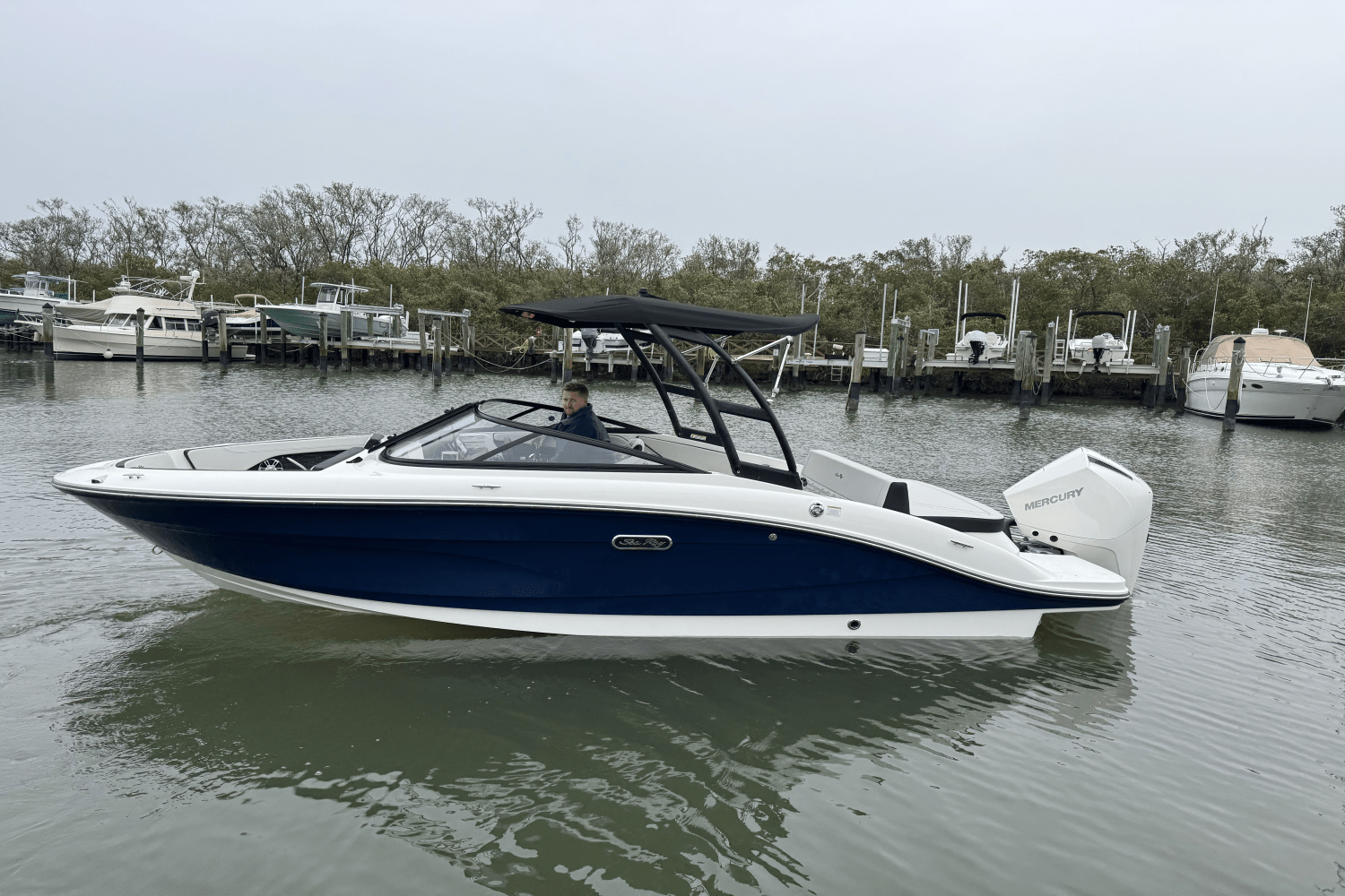 Slide: The Image of Sea Ray SPX 210 Outboard 2025 - 1