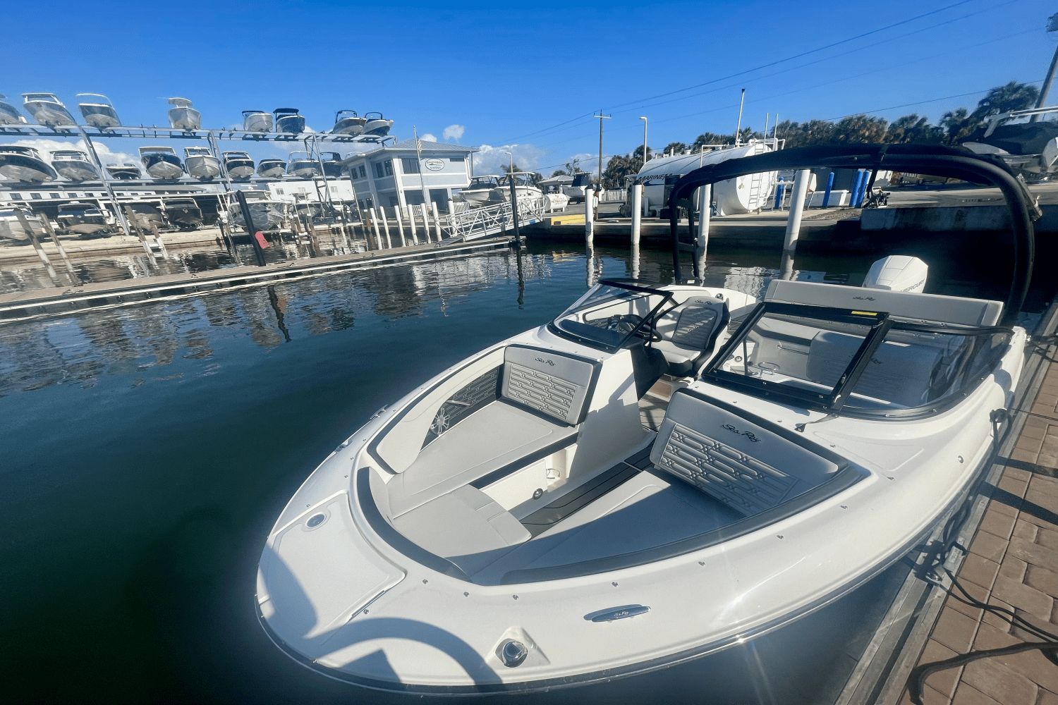 Slide: The Image of Sea Ray SPX 210 Outboard 2025 - 13