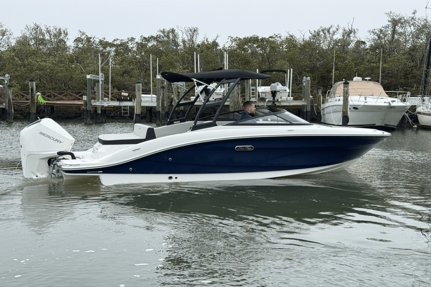 Slide: The Image of Sea Ray SPX 210 Outboard 2025 - 15