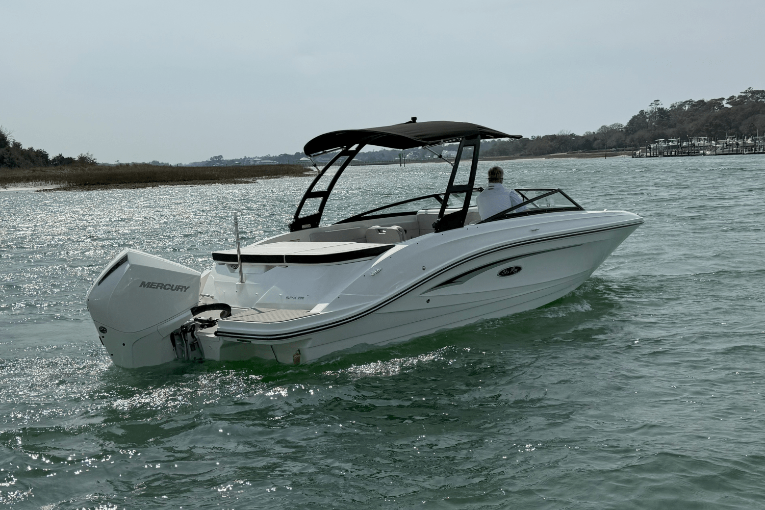 Slide: The Image of Sea Ray SPX 230 Outboard 2025 - 2