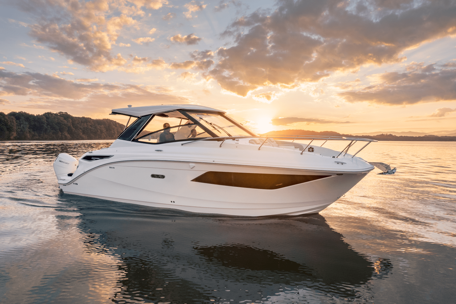 Slide: The Image of Sea Ray Sundancer 320 Outboard 2025 - 23