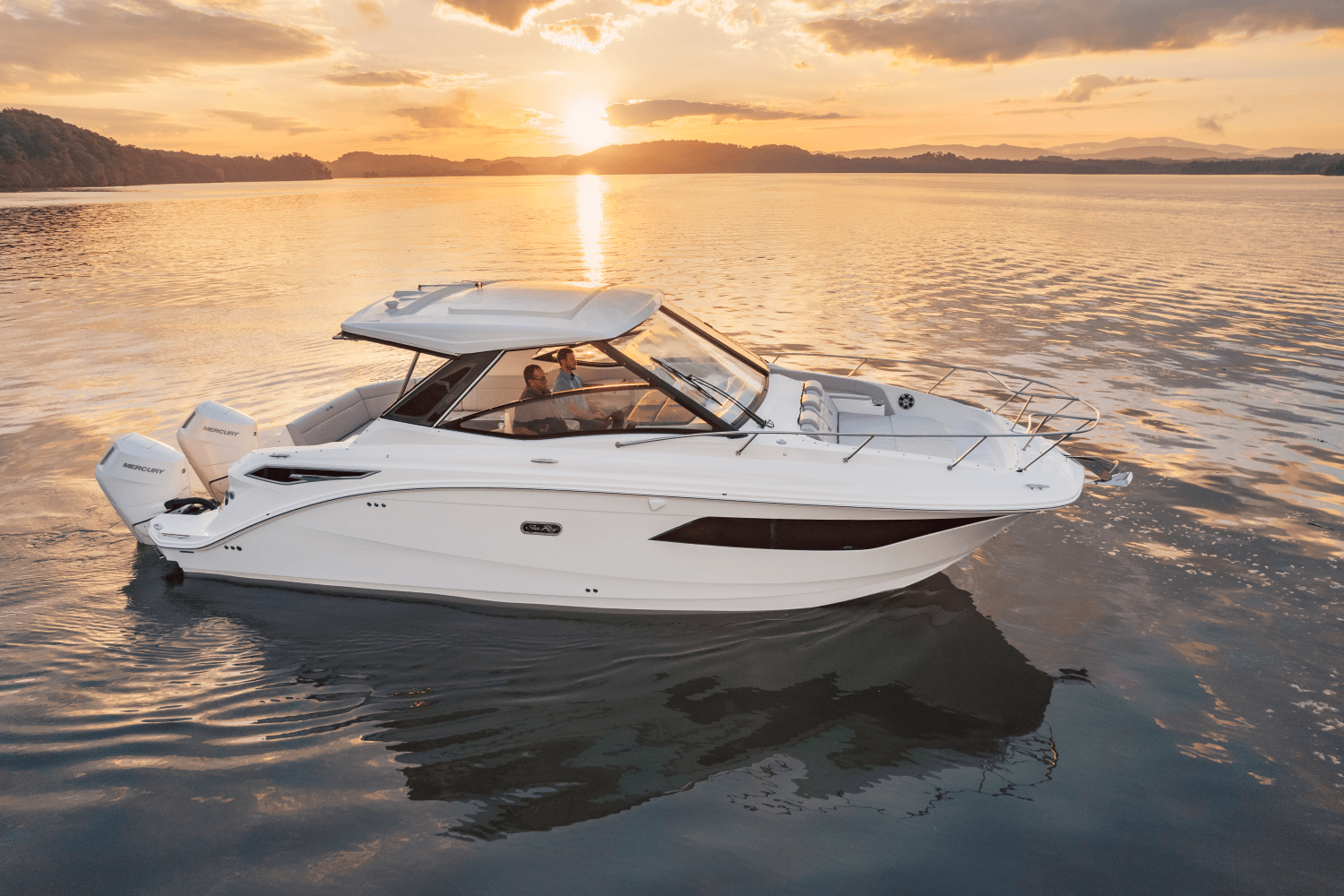 Slide: The Image of Sea Ray Sundancer 320 Outboard 2025 - 24