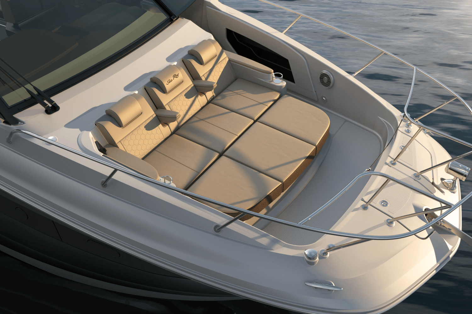 Slide: The Image of Sea Ray Sundancer 320 Outboard 2025 - 31