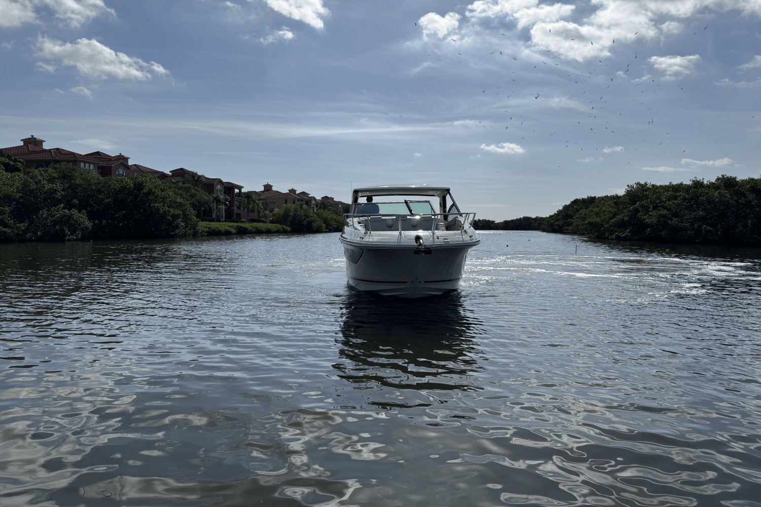 Slide: The Image of Sea Ray Sundancer 320 Outboard 2025 - 4