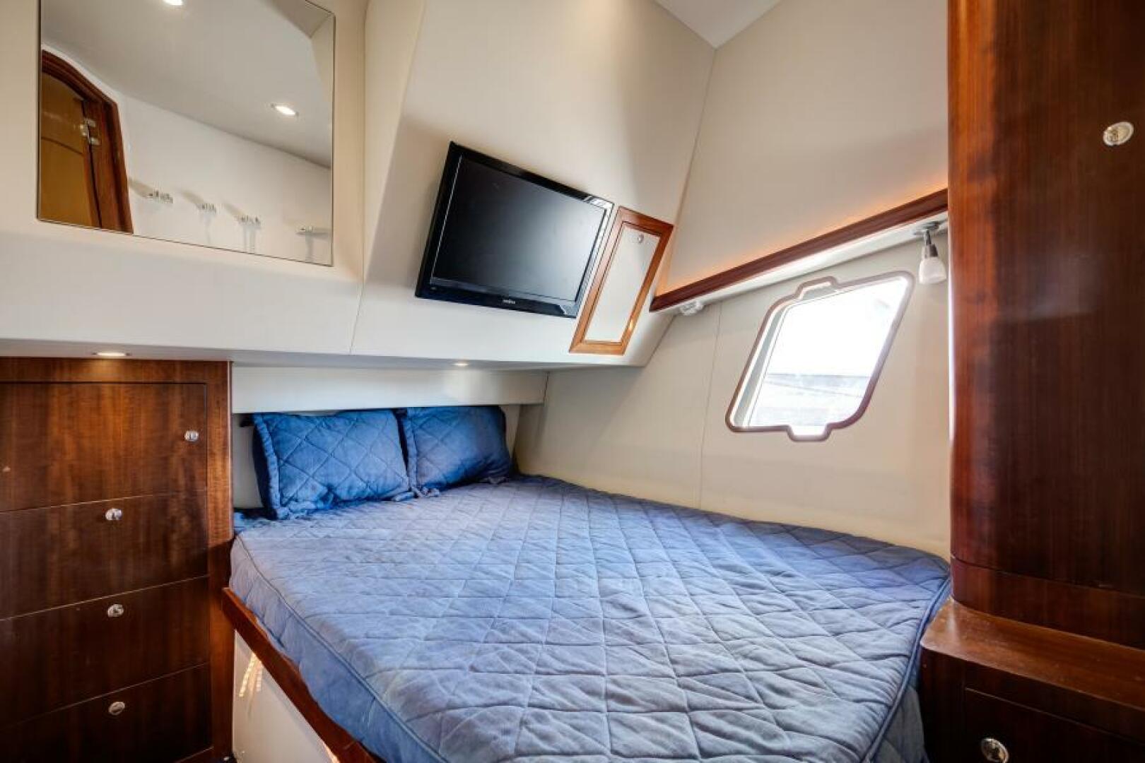 Slide: The Image of SeaVee 43 Hard Four - Interior Cabin Stateroom 2013 SeaVee 43 Express Open Hard Four - 5258829