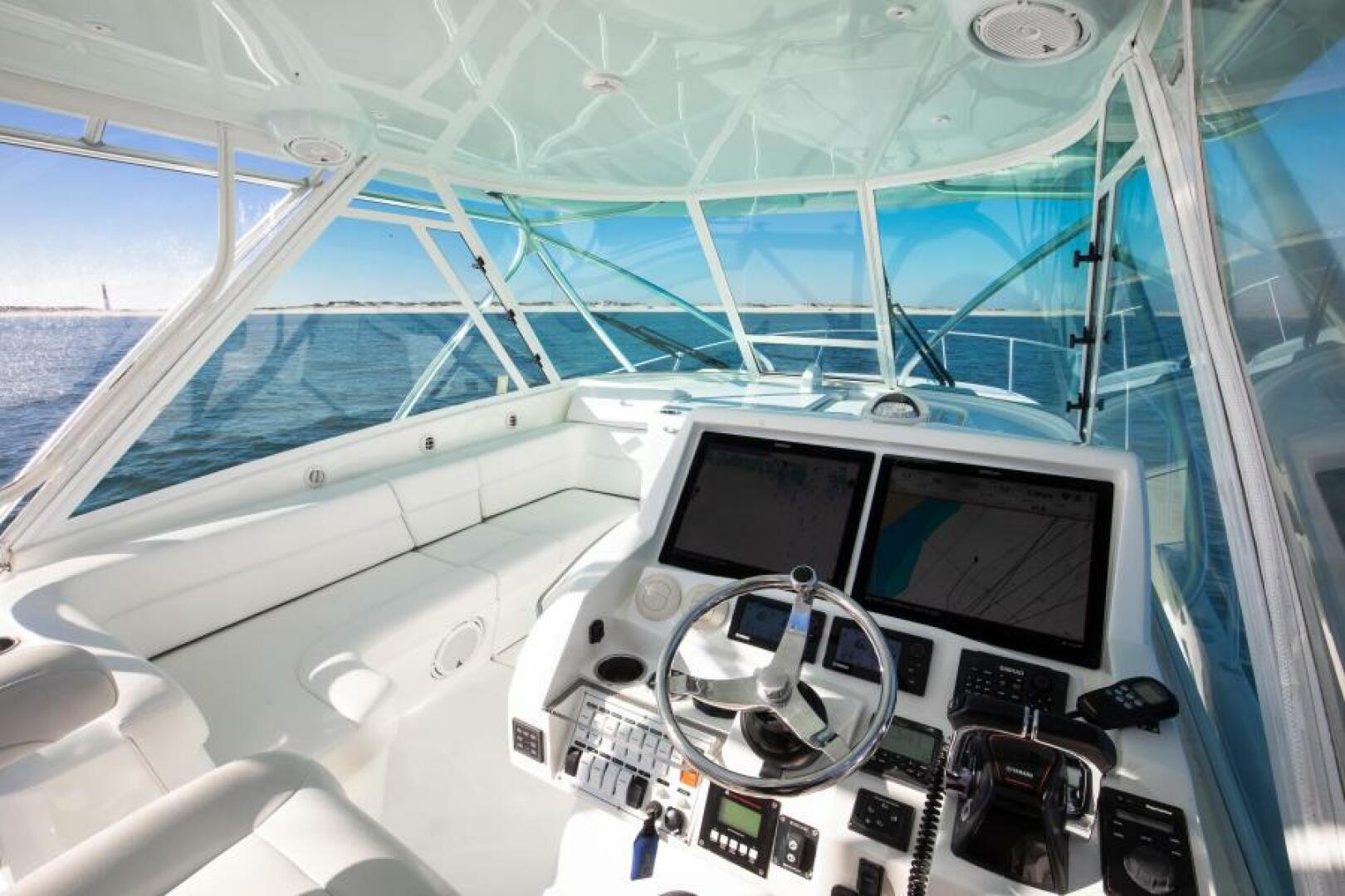 Slide: The Image of SeaVee 43 Hard Four - Exterior Helm 2013 SeaVee 43 Express Open Hard Four - 5258845
